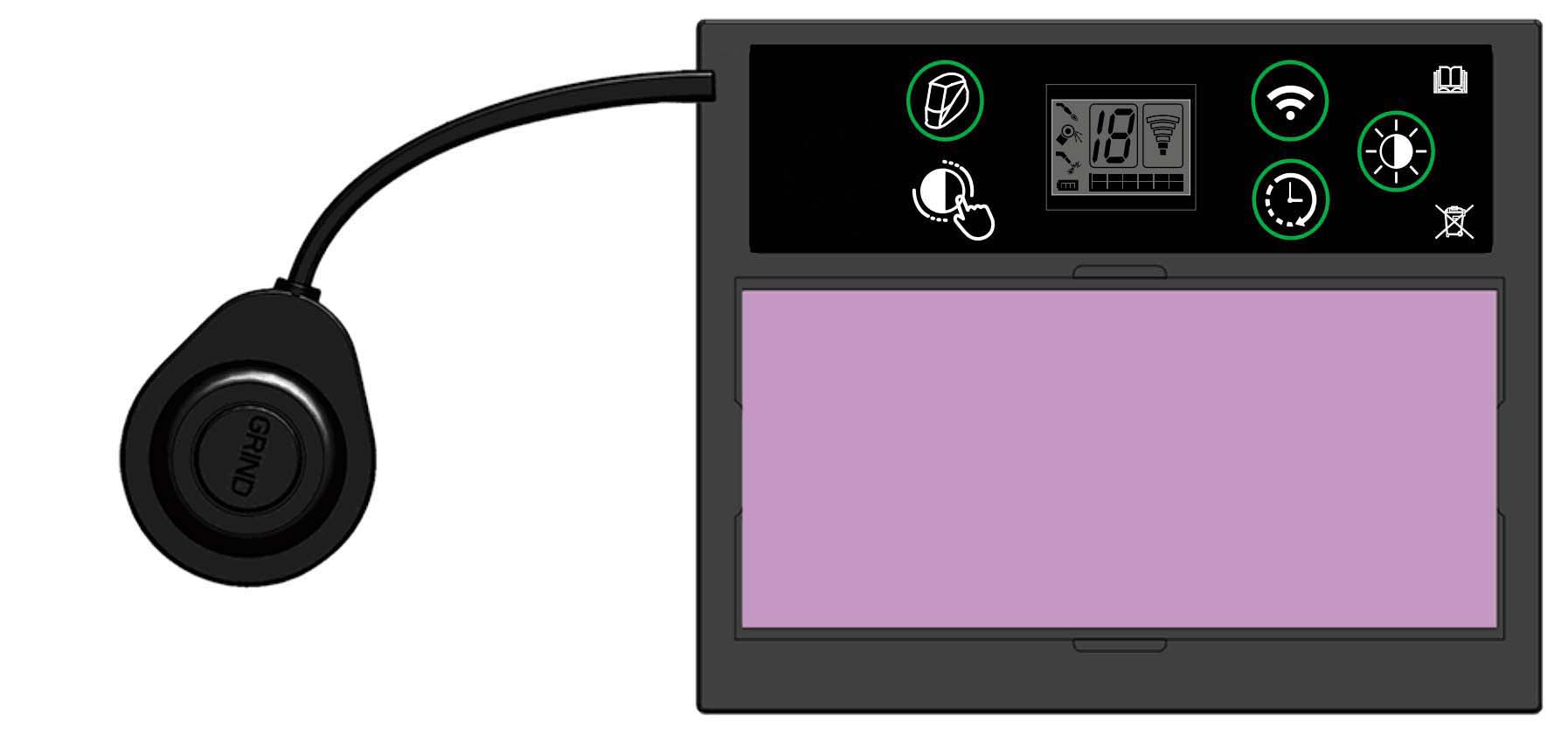 Welding helmet